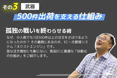 食品EC成功ノウハウ3点セット
